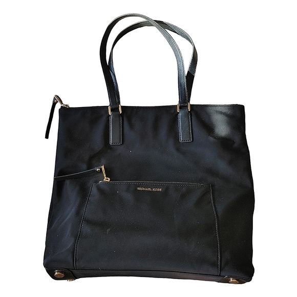 Michael Kors Nylon Leather Tote Bag - Picture 16 of 16